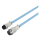 HyperX Coiled Cable Light Blue - 1346019 - zdjęcie 3